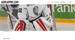Desktop Screenshot of goaliepro.com